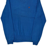 Polo By Ralph Lauren Sweater - Large Blue Cotton