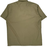 Dickies Short Sleeve Shirt - XL Khaki Polyester Blend
