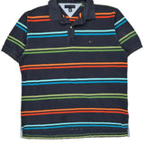Tommy Hilfiger Polo Shirt - XL Blue Cotton