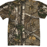 Deer Population Control Services Russell Outdoors Camo T-Shirt - Medium Camo Cotton