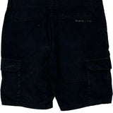 Oakley Cargo Shorts - 33W 11L Black Cotton