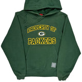 Green Bay Packers Reebok Nfl Hoodie - Medium Green Cotton