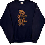 Tigger Disney Cartoon Sweatshirt - Medium Navy Cotton