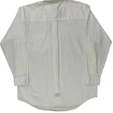 Chaps Ralph Lauren Shirt - Large White Cotton