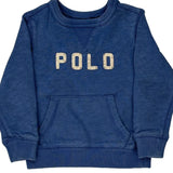 Age 3 Polo By Ralph Lauren Sweatshirt - XS Blue Cotton