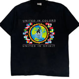 Atlanta Olympics Hanes Single Stitch T-Shirt - Large Black Cotton