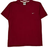 Nike T-Shirt - XL Red Cotton
