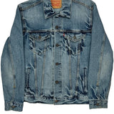 Levis Denim Jacket - Medium Acid Wash Denim
