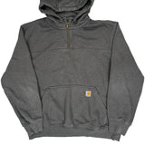 Rain Defender Carhartt Hoodie - XL Grey Cotton Blend