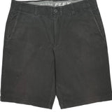 Dickies Chino Shorts - 32W 9L Black Cotton Blend