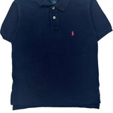 Age 7 Polo By Ralph Lauren Polo Shirt - Small Navy Cotton