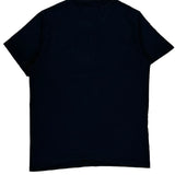 Lucky Boy Graphic T-Shirt - Medium Black Cotton