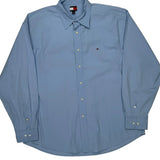 Tommy Hilfiger Shirt - XL Blue Cotton