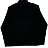 Polo By Ralph Lauren 1/4 Zip - XL Black Cotton