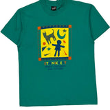 Fruit Of The Loom Single Stitch T-Shirt - Large Multicoloured Cotton Blend