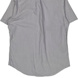 Ralph Lauren Striped Short Sleeve Shirt - Medium Blue Cotton