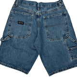 Wrangler Denim Shorts - 28W UK 10 Blue Denim
