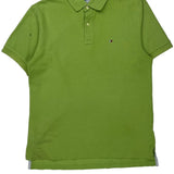 Tommy Hilfiger Polo Shirt - Medium Green Cotton