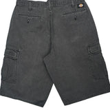 Dickies Cargo Shorts - 36W 11L Grey Cotton