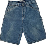 Nautica Cargo Denim Shorts - 31W 10L Blue Denim