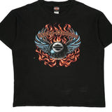 Las Vegas Harley Davidson Graphic T-Shirt - XL Black Cotton