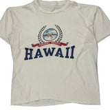 Unbranded Single Stitch T-Shirt - 2XL White Cotton