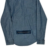 Adidas Denim Shirt - Small Blue Denim