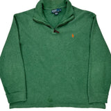 Polo By Ralph Lauren 1/4 Zip - XL Green Cotton