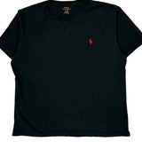 Polo By Ralph Lauren T-Shirt - Large Black Cotton