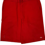 Dickies Shorts - 40W 10L Red Cotton