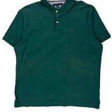 Tommy Hilfiger Polo Shirt - XL Green Cotton