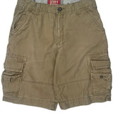 Levis Cargo Shorts - 34W 10L Khaki Cotton