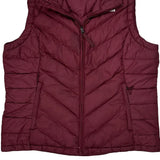 The North Face Gilet - XL Burgundy Polyester