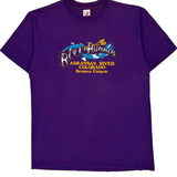 Arkansas River Colorado Jerzees T-Shirt - Large Purple Cotton