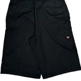 Dickies Shorts - 34W 11L Black Cotton