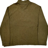 Polo By Ralph Lauren 1/4 Zip - 2XL Green Cotton