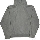 Ralph Lauren Spellout Hoodie - Large Gray Cotton Blend