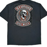 Hot Leathers Graphic T-Shirt - XL Grey Cotton