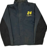 Jeff Gordon Dupont Motorsports Chase Authentics Nascar Jacket - 2XL Grey Nylon