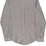 Tommy Hilfiger Striped Shirt - Small Blue Cotton