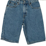 Levis Denim Shorts - 24W 11L Blue Cotton