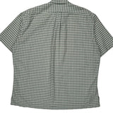 Caldwell Ralph Lauren Checked Short Sleeve Shirt - XL Green Cotton