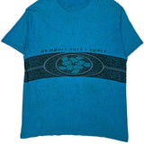 Unbranded Graphic T-Shirt - XL Blue Cotton