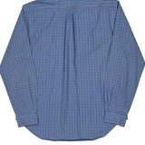 Ralph Lauren Checked Shirt - Large Blue Cotton