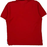 Tommy Hilfiger Polo Shirt - Large Red Cotton