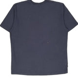 Carhartt T-Shirt - Large Blue Cotton
