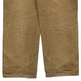 Carhartt Double Knee Carpenter Trousers - 32W 30L Brown Cotton