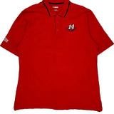 14 Office Depot Nascar Graphic Polo Shirt - XL Red Cotton