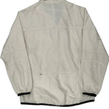 Nike Windbreaker - Large Cream Polyester
