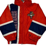 Florida Panthers Starter Windbreaker - XS Blue Nylon